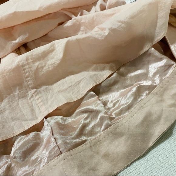 Aje Blush Pink Gathered mini Dress - Picture 5 of 10